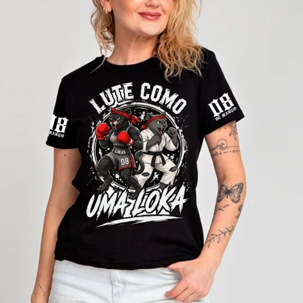 BABY LOOK LUTE COMO UMA LOKA I